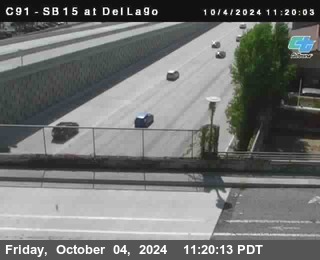 SB 15 at Del Lago bridge