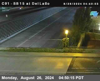 SB 15 at Del Lago bridge