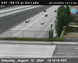 SB 15 at Del Lago bridge