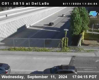 SB 15 at Del Lago bridge