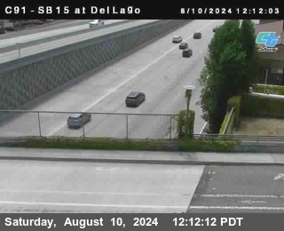 SB 15 at Del Lago bridge