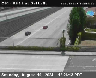 SB 15 at Del Lago bridge