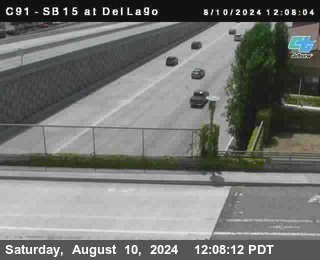 SB 15 at Del Lago bridge