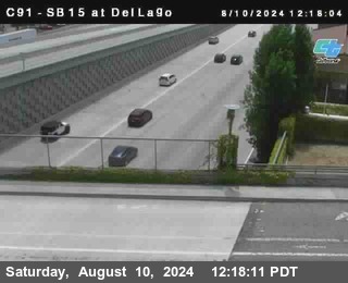 SB 15 at Del Lago bridge