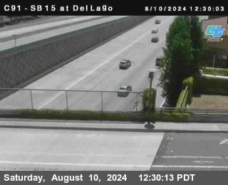 SB 15 at Del Lago bridge