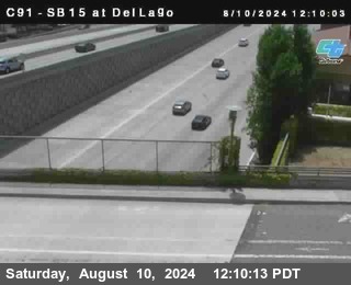 SB 15 at Del Lago bridge