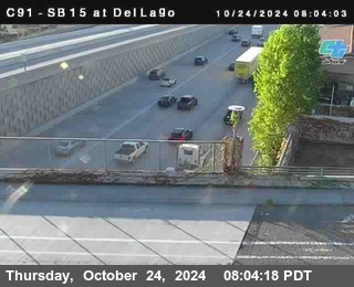 SB 15 at Del Lago bridge