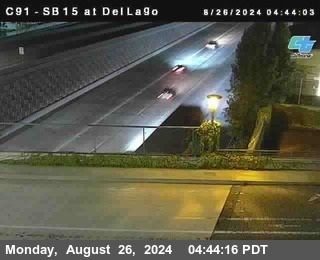 SB 15 at Del Lago bridge