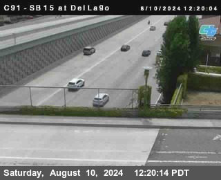 SB 15 at Del Lago bridge