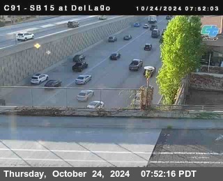 SB 15 at Del Lago bridge