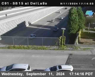 SB 15 at Del Lago bridge