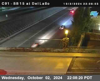 SB 15 at Del Lago bridge