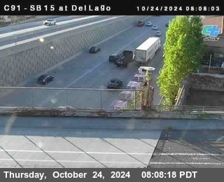 SB 15 at Del Lago bridge