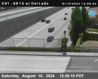 SB 15 at Del Lago bridge