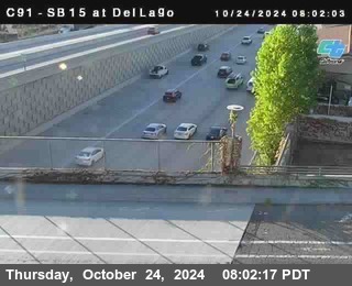 SB 15 at Del Lago bridge