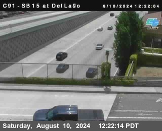 SB 15 at Del Lago bridge