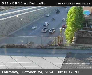 SB 15 at Del Lago bridge