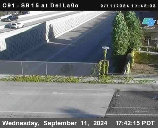 SB 15 at Del Lago bridge