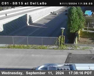 SB 15 at Del Lago bridge