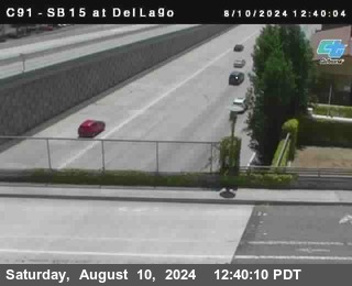 SB 15 at Del Lago bridge