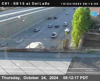 SB 15 at Del Lago bridge