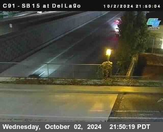 SB 15 at Del Lago bridge