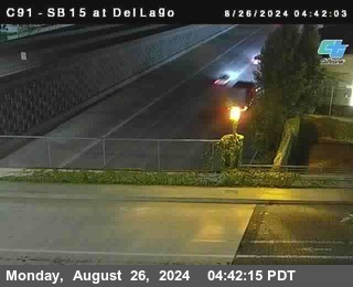 SB 15 at Del Lago bridge