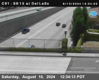 SB 15 at Del Lago bridge