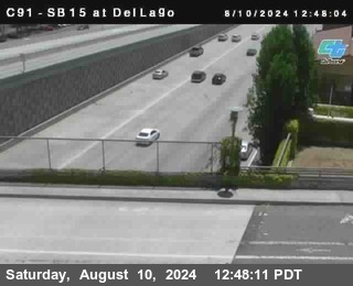 SB 15 at Del Lago bridge