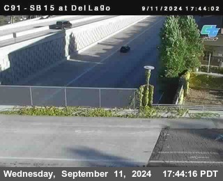 SB 15 at Del Lago bridge