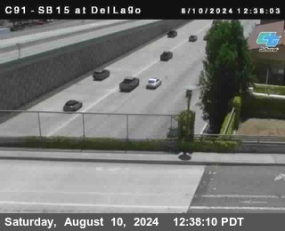 SB 15 at Del Lago bridge