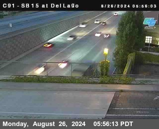 SB 15 at Del Lago bridge