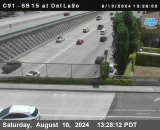 SB 15 at Del Lago bridge