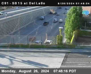 SB 15 at Del Lago bridge