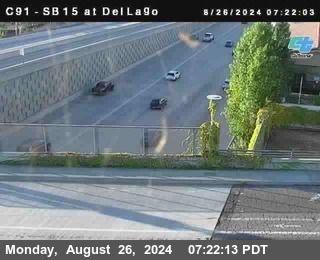 SB 15 at Del Lago bridge