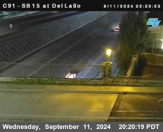 SB 15 at Del Lago bridge