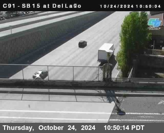 SB 15 at Del Lago bridge