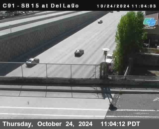 SB 15 at Del Lago bridge