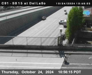 SB 15 at Del Lago bridge