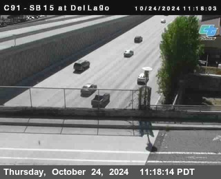 SB 15 at Del Lago bridge