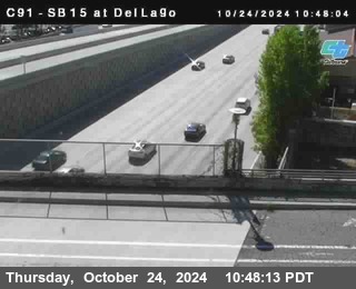 SB 15 at Del Lago bridge