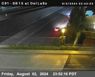 SB 15 at Del Lago bridge