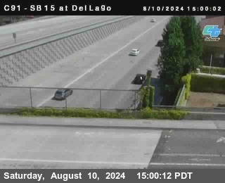 SB 15 at Del Lago bridge