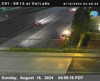 SB 15 at Del Lago bridge