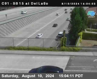 SB 15 at Del Lago bridge