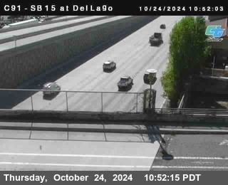 SB 15 at Del Lago bridge