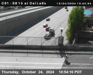 SB 15 at Del Lago bridge