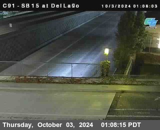 SB 15 at Del Lago bridge