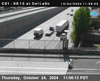 SB 15 at Del Lago bridge