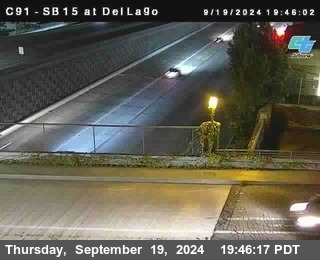 SB 15 at Del Lago bridge